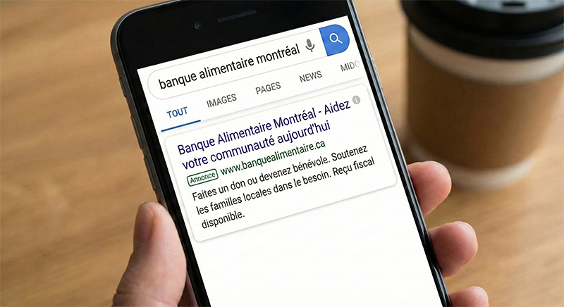 Annonce Google Ads